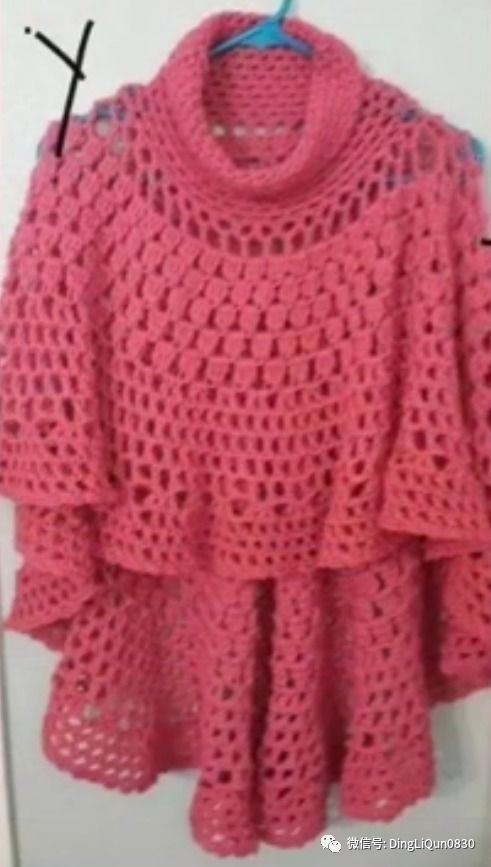 時(shí)尚必備 新穎U形鉤花披肩，針織魅力點(diǎn)亮秋日風(fēng)情